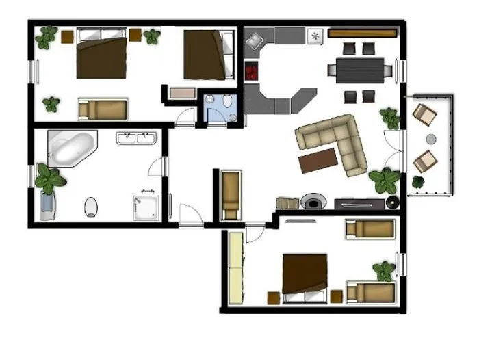 Apartman Bila Hora - Plzen *